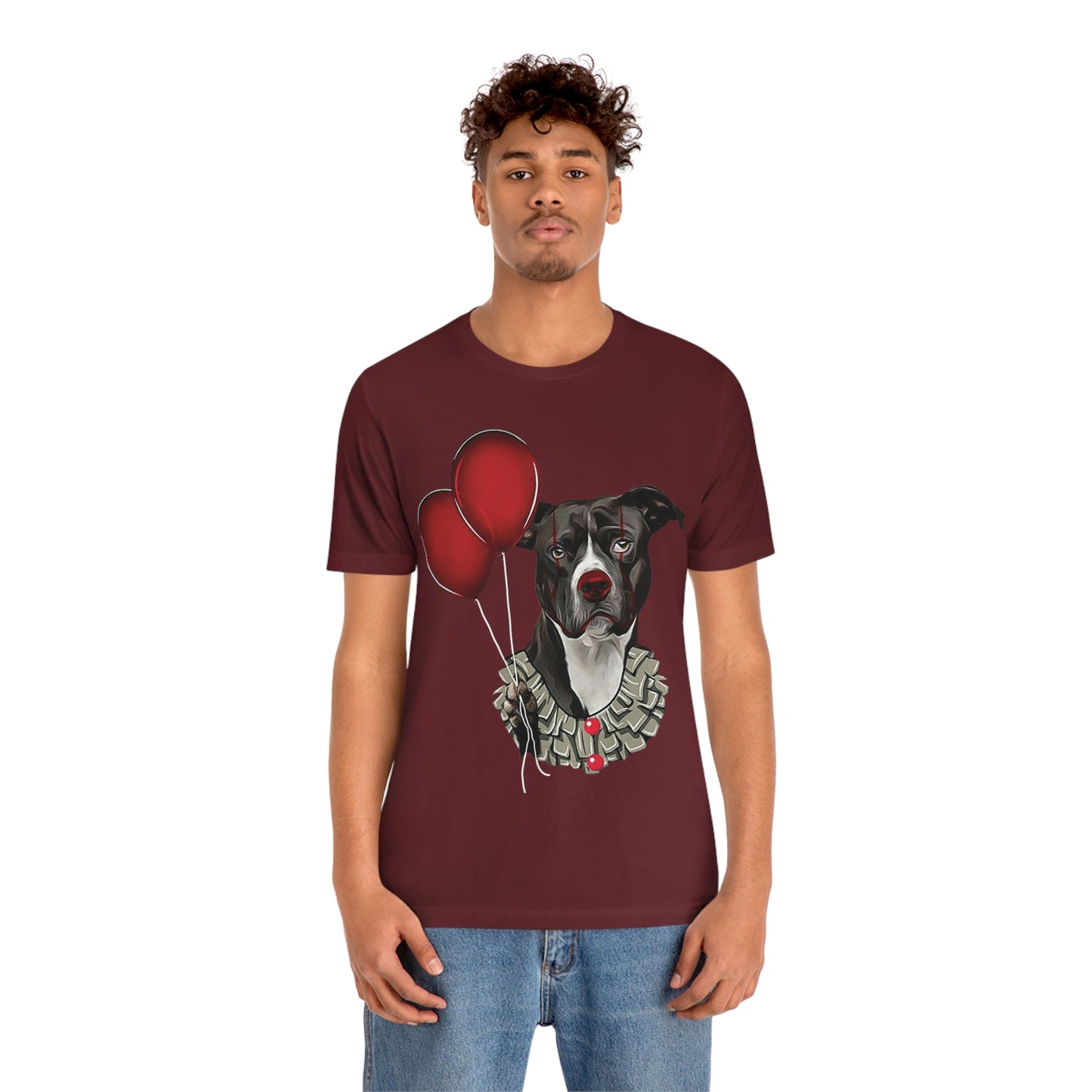 Sad Clown Dog - Unisex T-Shirt