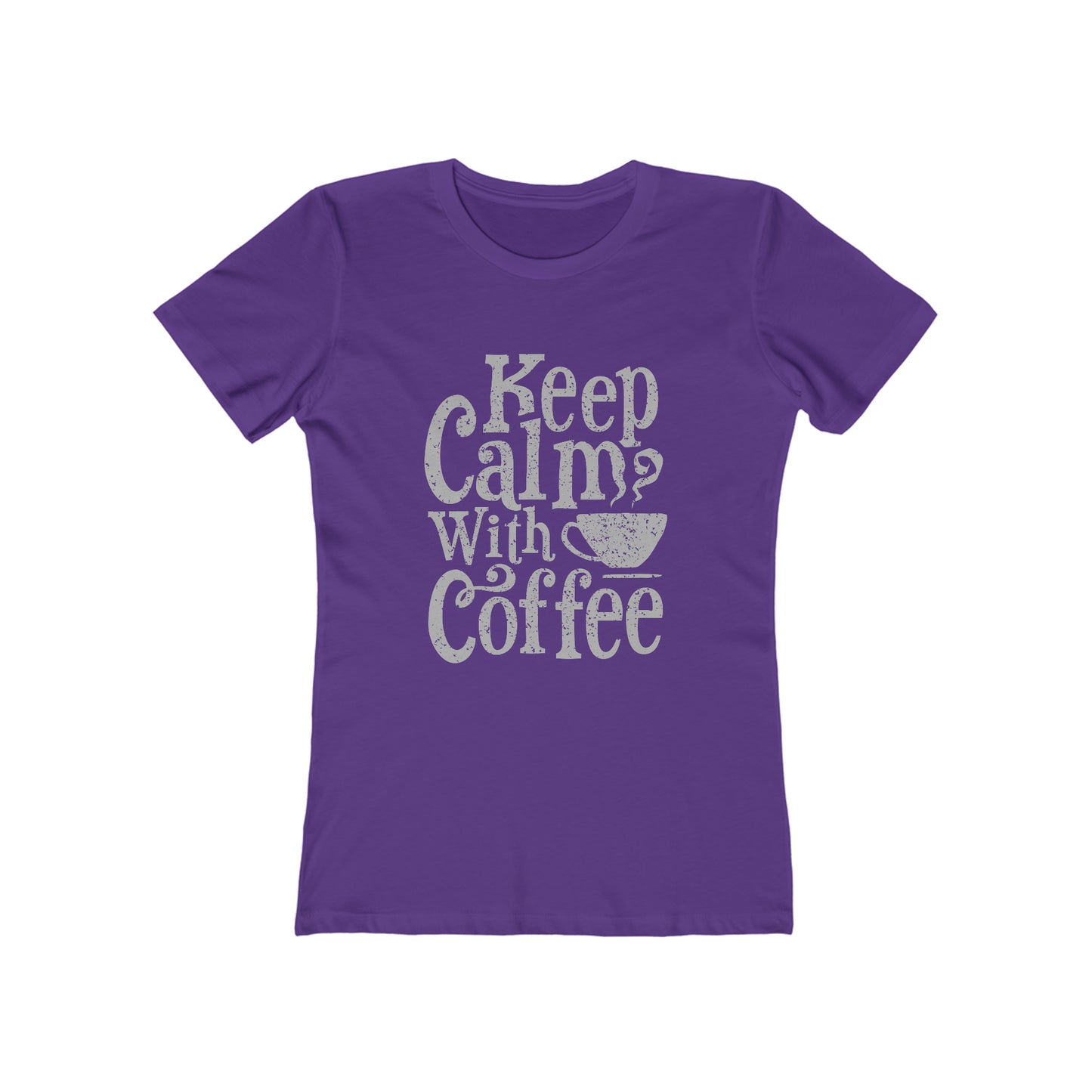 Keep Calm With Coffee - Women's T-shirt