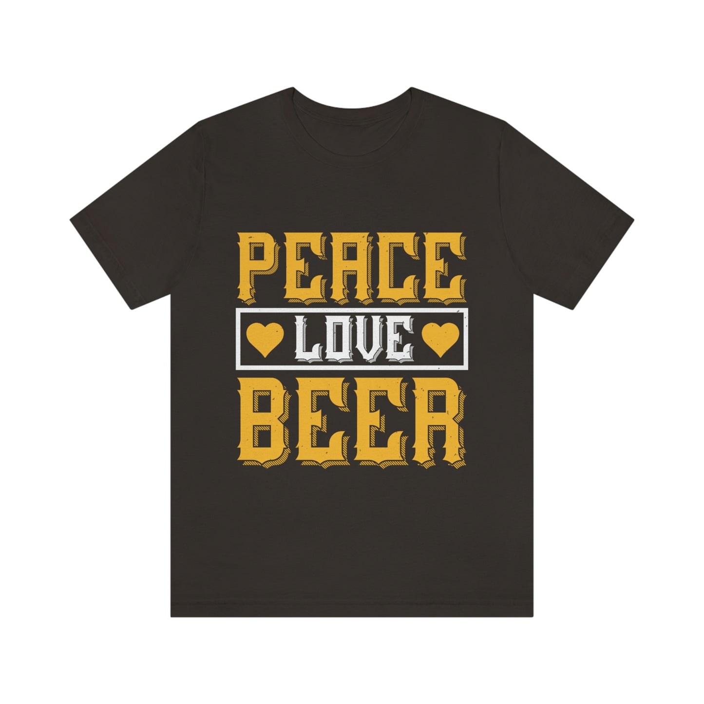 Peace Love Beer - Unisex T-Shirt