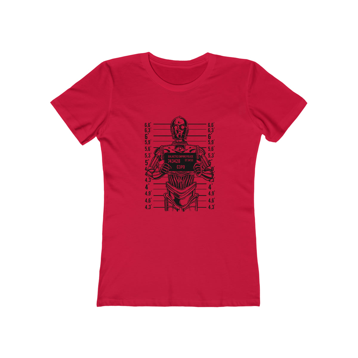 3PO Mugshot - Women's T-shirt