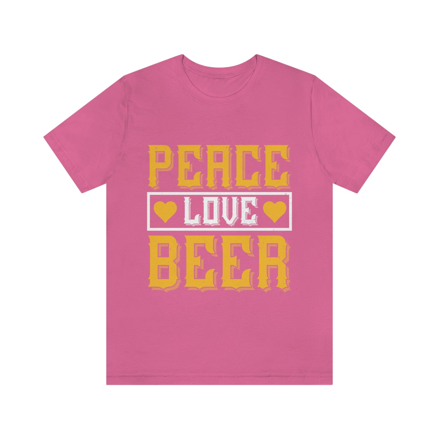 Peace Love Beer - Unisex T-Shirt