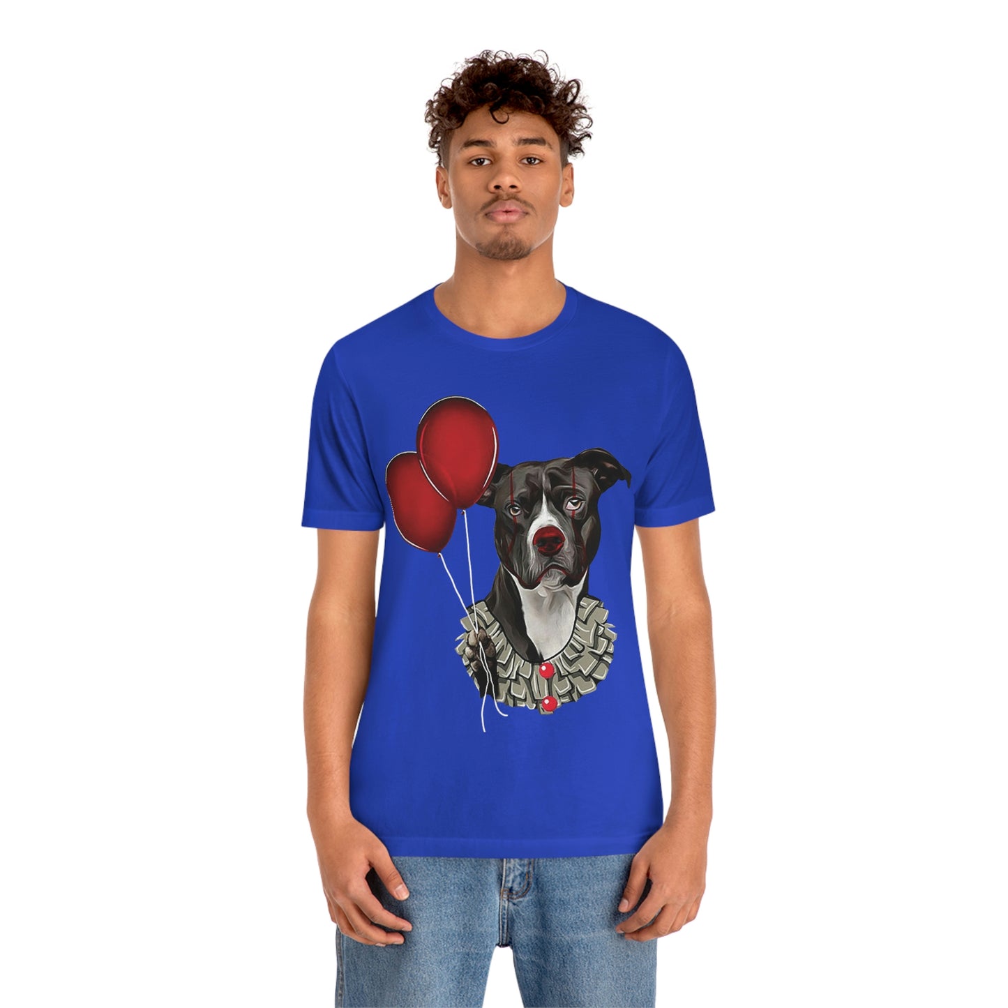 Sad Clown Dog - Unisex T-Shirt