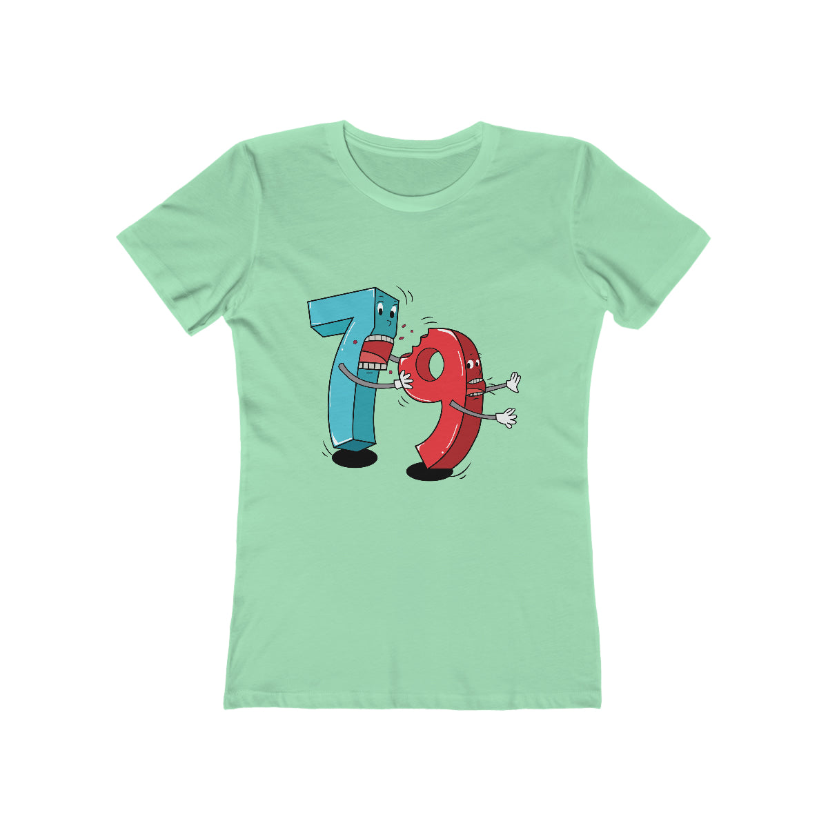 Because Seven Ate Nine! - Women's T-shirt