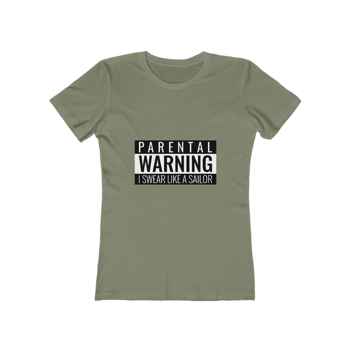 Parental Warning I Swear Like A Sailor - Women's T-shirt