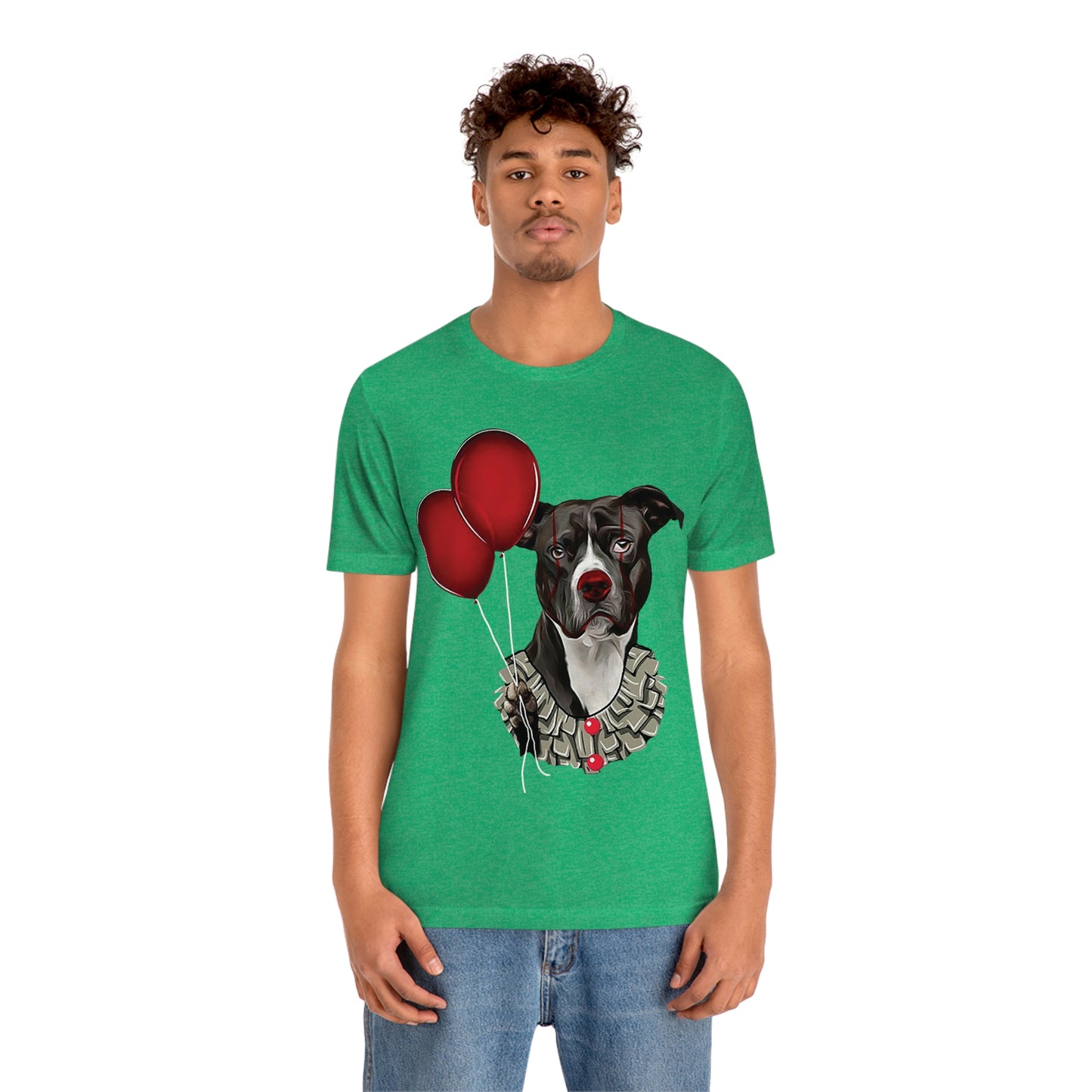 Sad Clown Dog - Unisex T-Shirt
