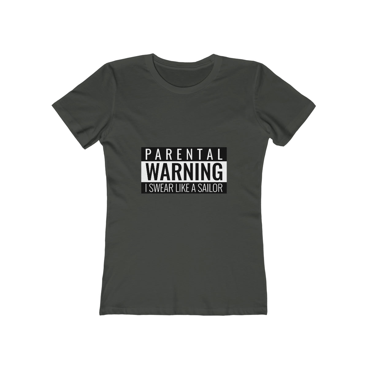 Parental Warning I Swear Like A Sailor - Women's T-shirt