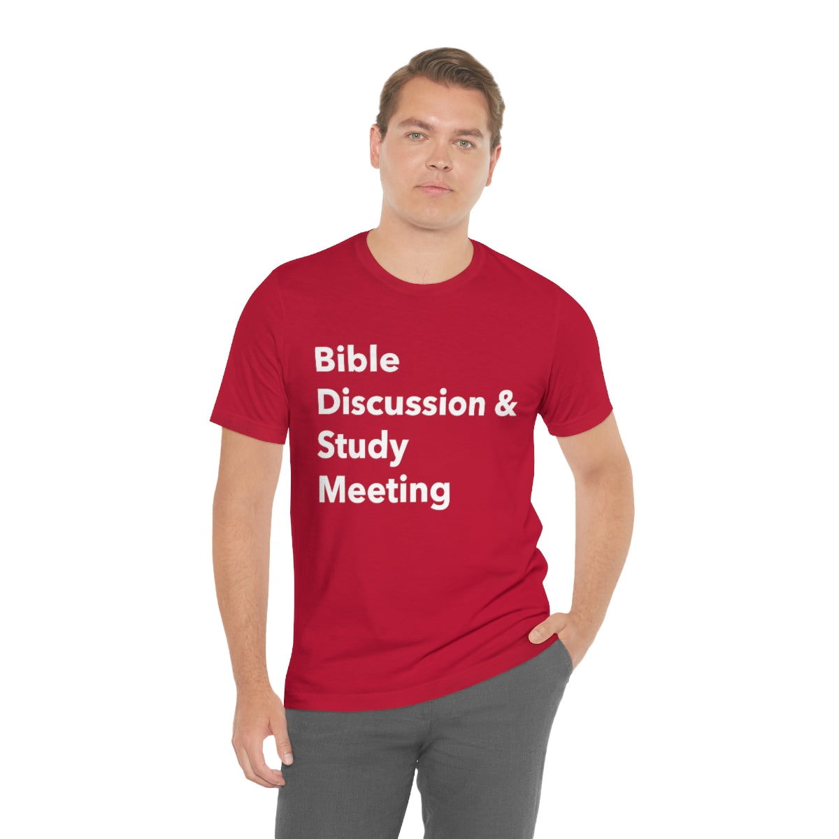 Bible Discussion & Study Meeting - Unisex T-Shirt