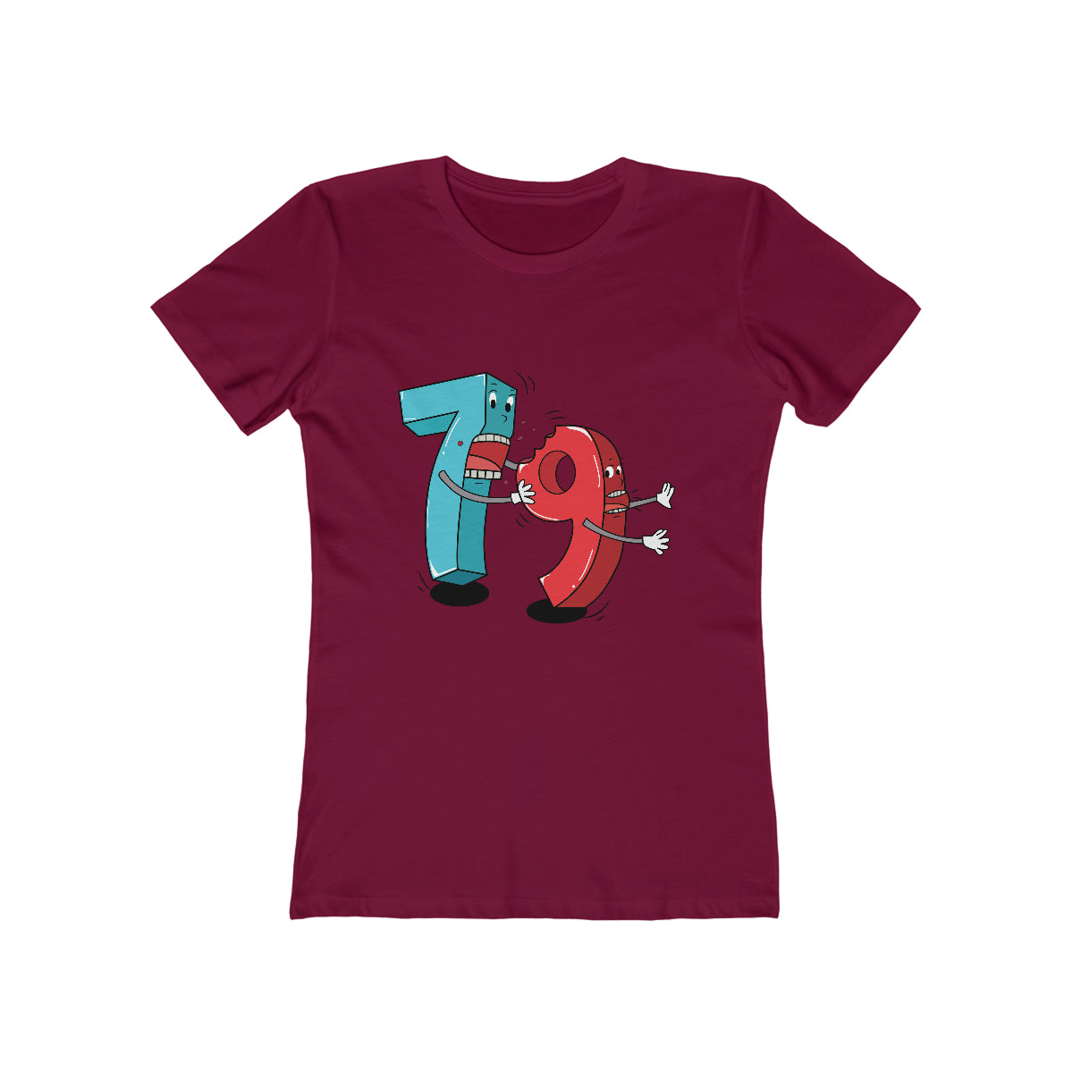 Because Seven Ate Nine! - Women's T-shirt
