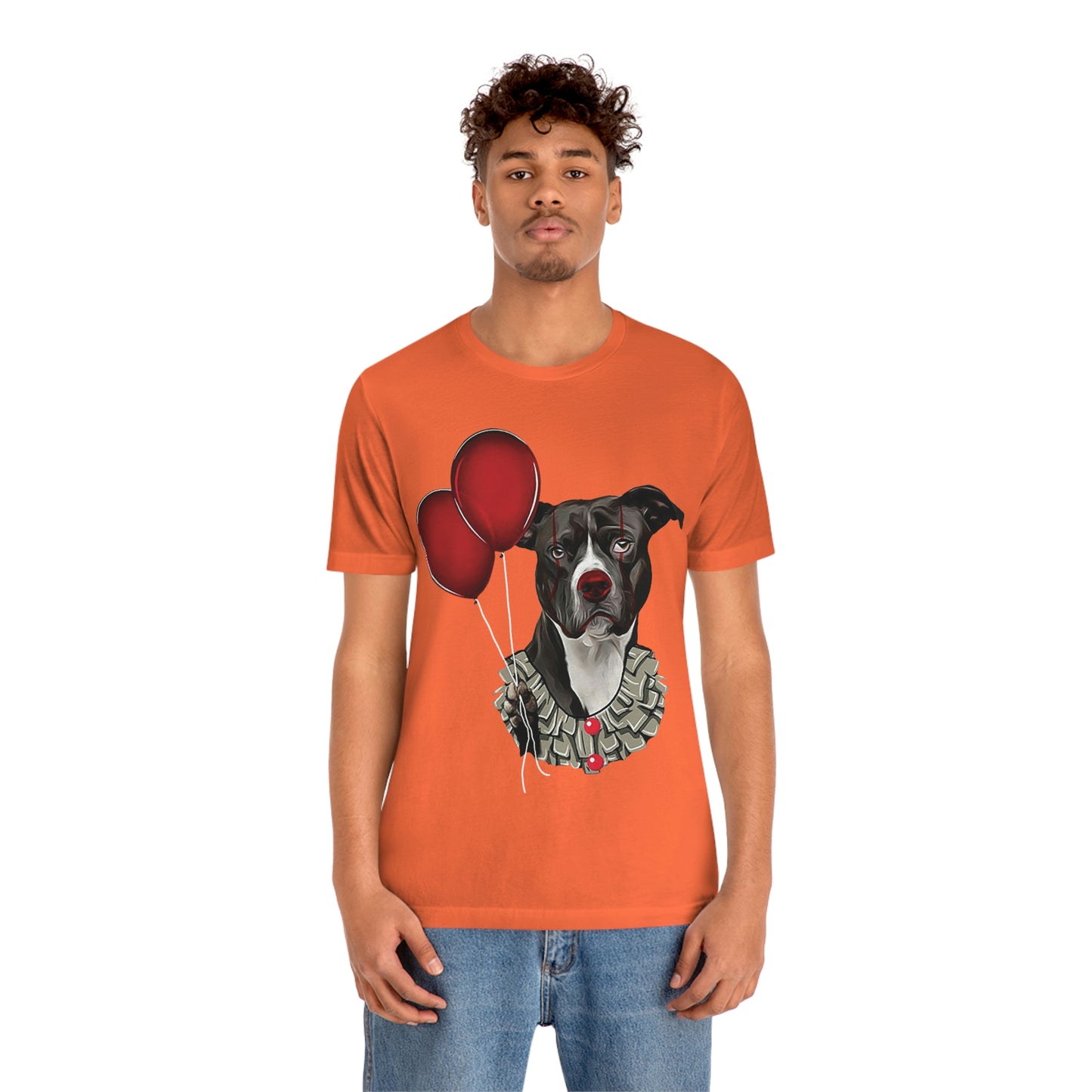 Sad Clown Dog - Unisex T-Shirt