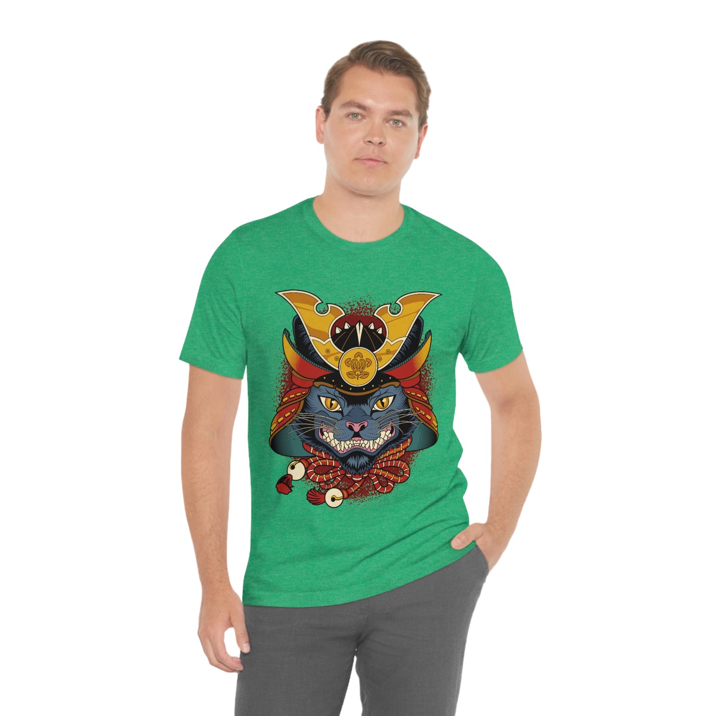 Samurai Cat - Unisex T-Shirt