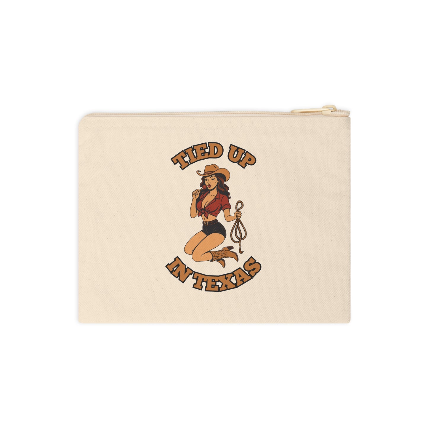 Tied Up in Texas - Zipper Pouch