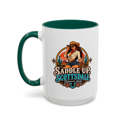 Saddle Up Scottsdale - Colorful Ceramic Mug