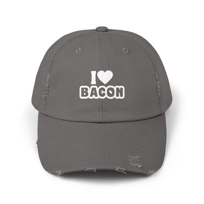 I Love Bacon - Even More Distressed Cap