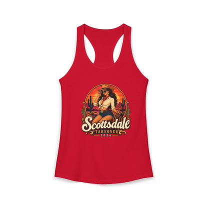 Scottsdale Takeover 2026 - Women's Ideal Racerback Tank