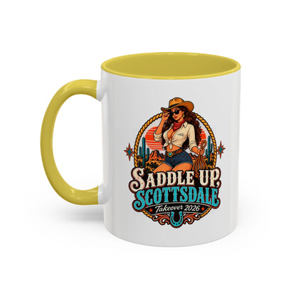 Saddle Up Scottsdale - Colorful Ceramic Mug