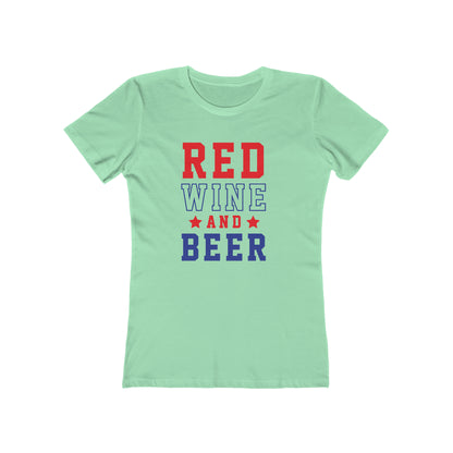 Red Wine And Beer - Women's T-shirt