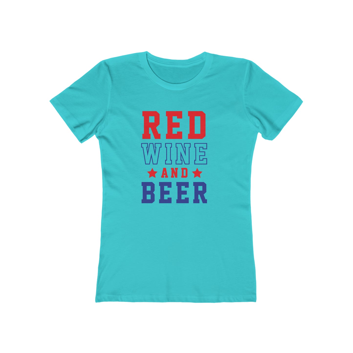 Red Wine And Beer - Women's T-shirt