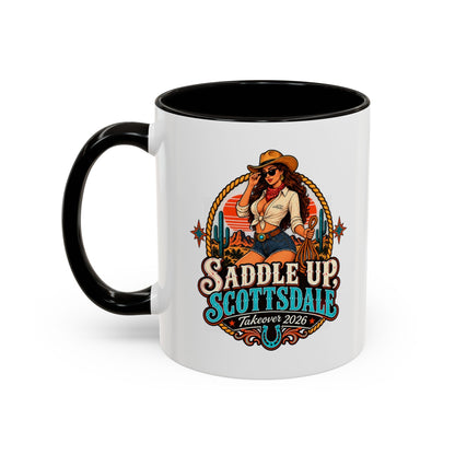 Saddle Up Scottsdale - Colorful Ceramic Mug