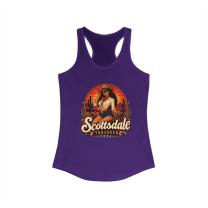 Scottsdale Takeover 2026 - Women's Ideal Racerback Tank