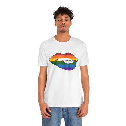 Pride Biting Lips - Unisex T-Shirt