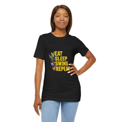Eat Sleep Swing Repeat - Unisex T-Shirt
