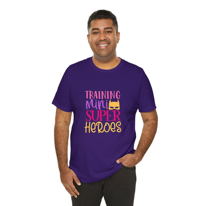 Training Mini Superheroes - Unisex T-Shirt