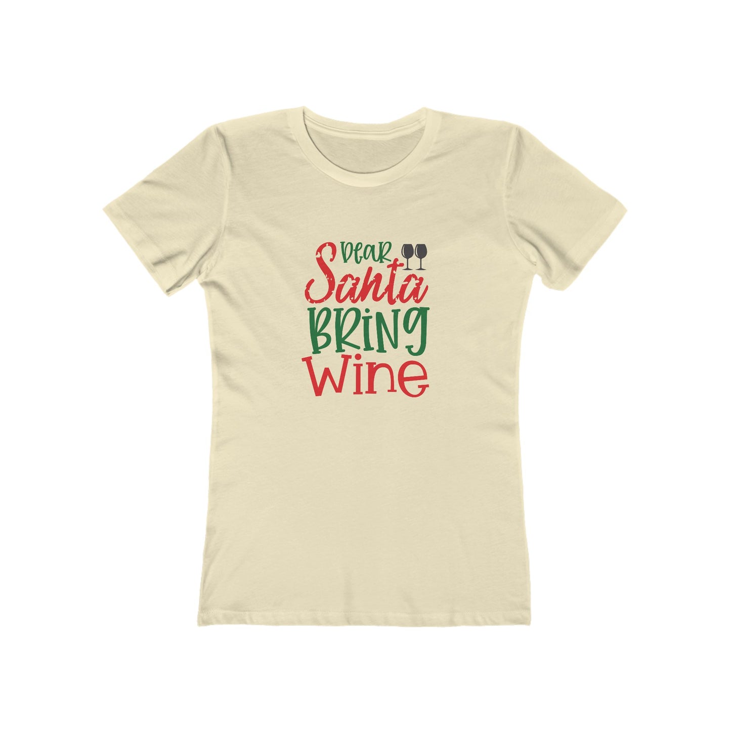 Dear Santa, Bring Wine - Women's T-shirt