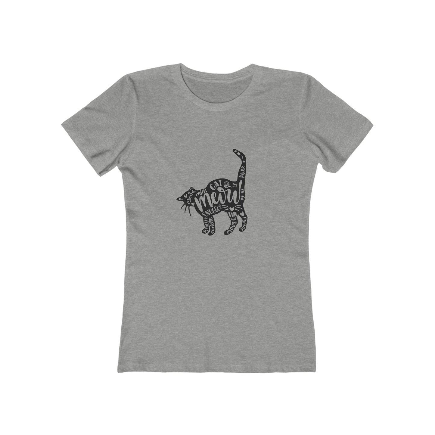 Cat Word Cloud - Women's T-shirt