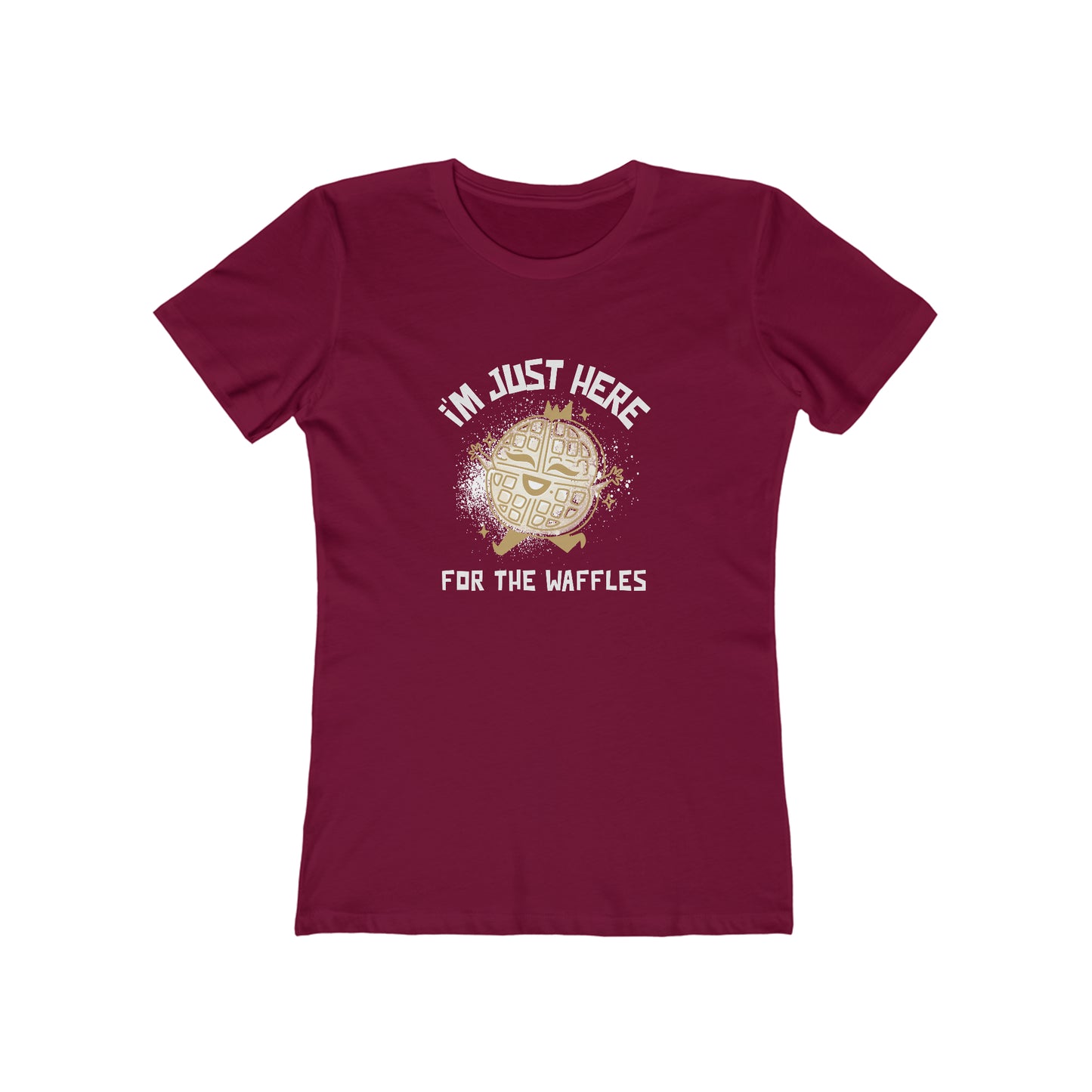 I'm Just Here for the Waffles - Women's T-shirt