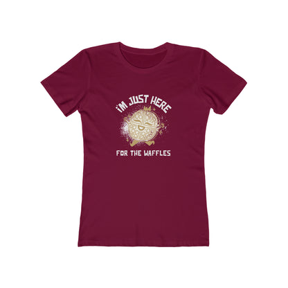 I'm Just Here for the Waffles - Women's T-shirt