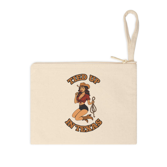Tied Up in Texas - Zipper Pouch