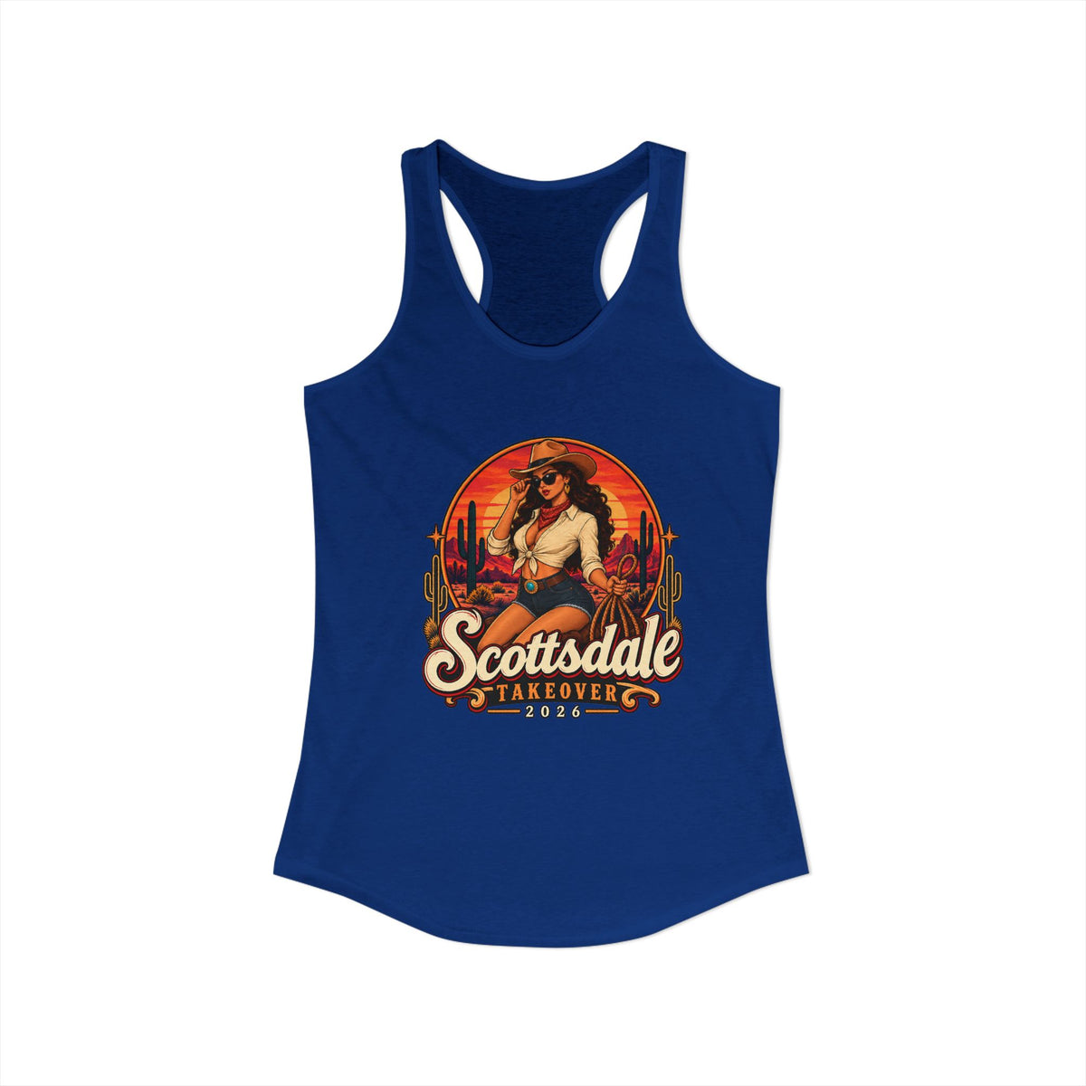 Scottsdale Takeover 2026 - Women's Ideal Racerback Tank