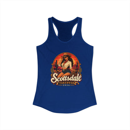 Scottsdale Takeover 2026 - Women's Ideal Racerback Tank