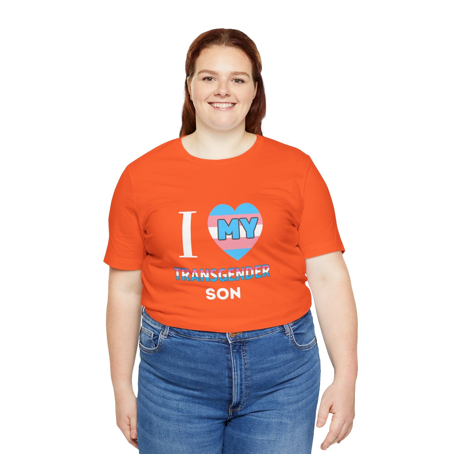 I Love my Transgender Son - Unisex T-Shirt