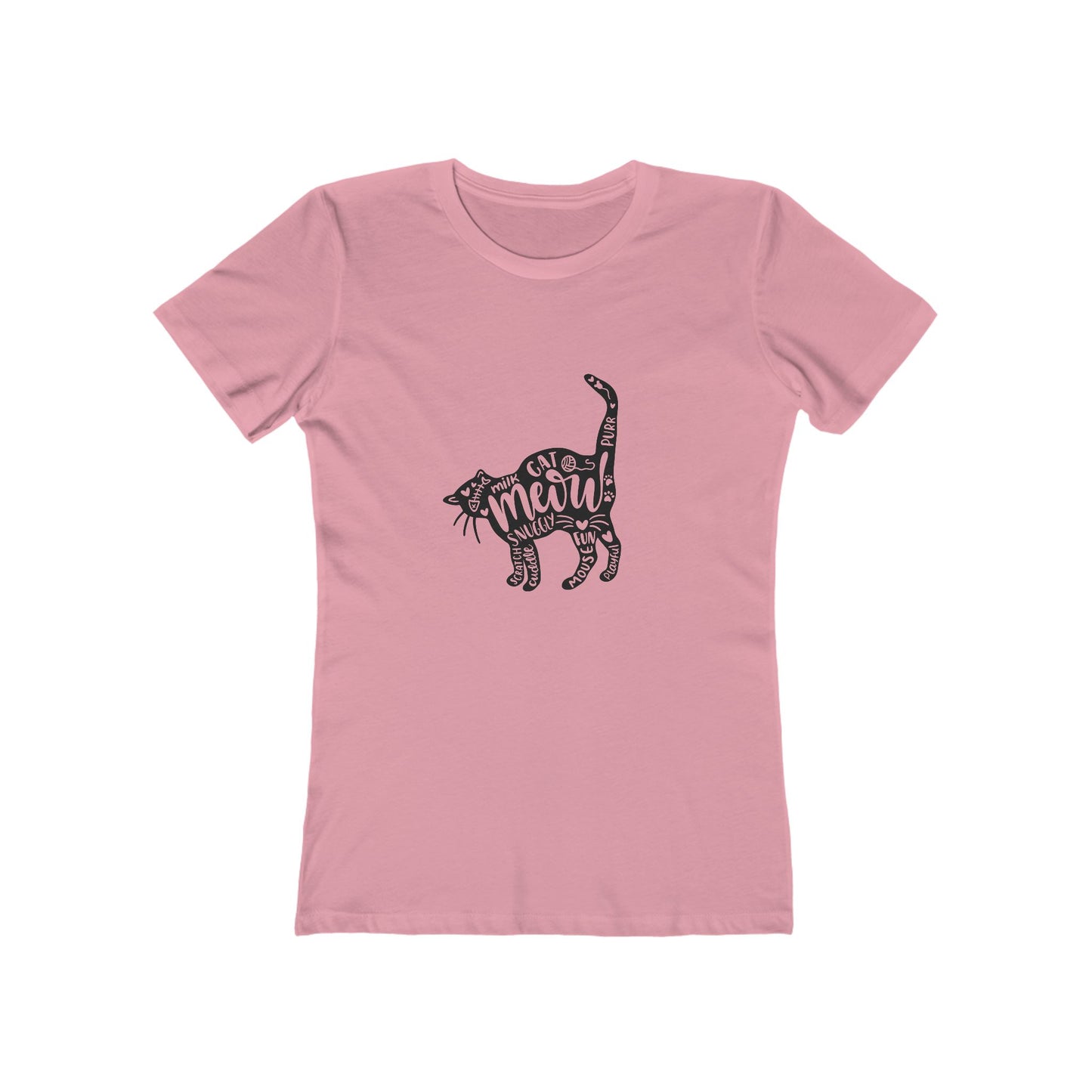 Cat Word Cloud - Women's T-shirt