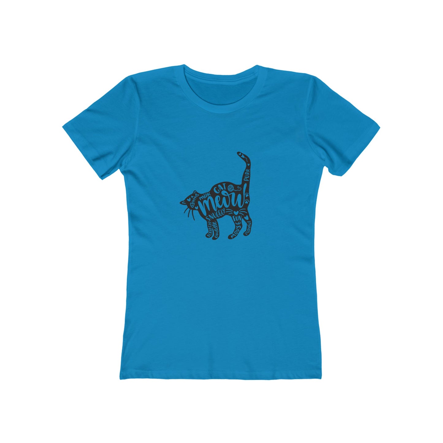 Cat Word Cloud - Women's T-shirt