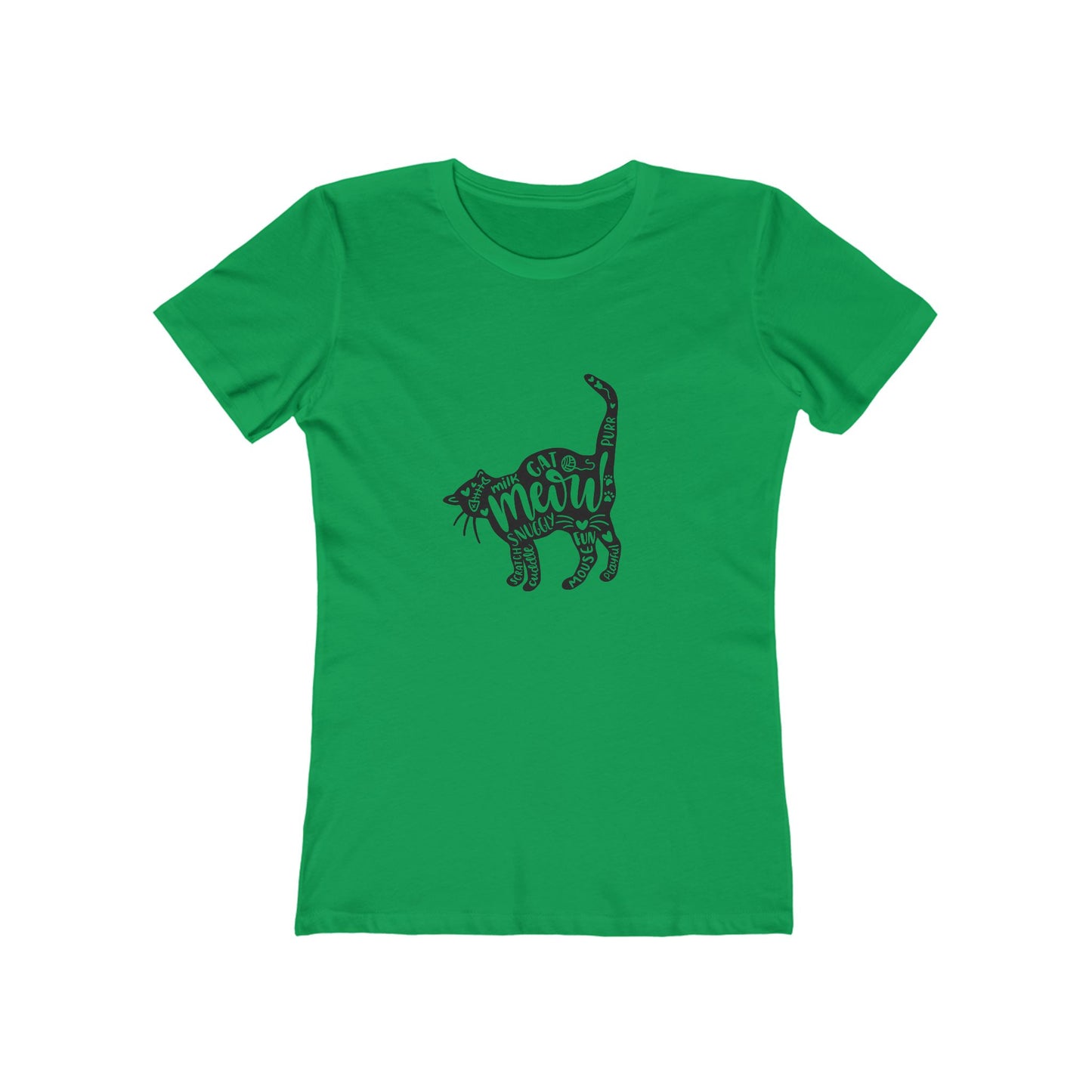 Cat Word Cloud - Women's T-shirt