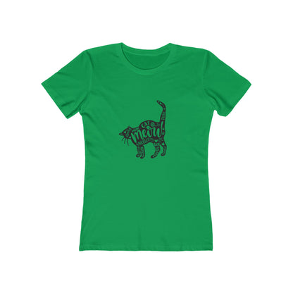 Cat Word Cloud - Women's T-shirt