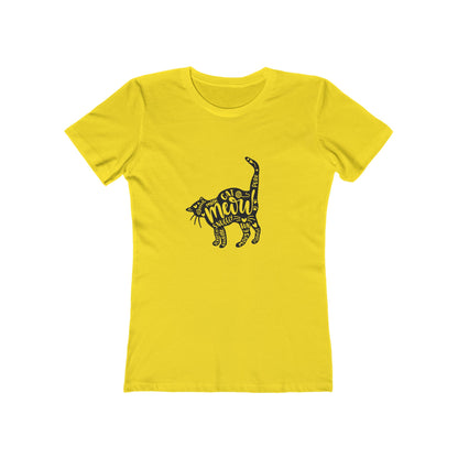 Cat Word Cloud - Women's T-shirt