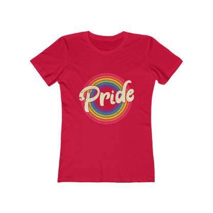 Pride with Circle Rainbow - Women's T-shirt