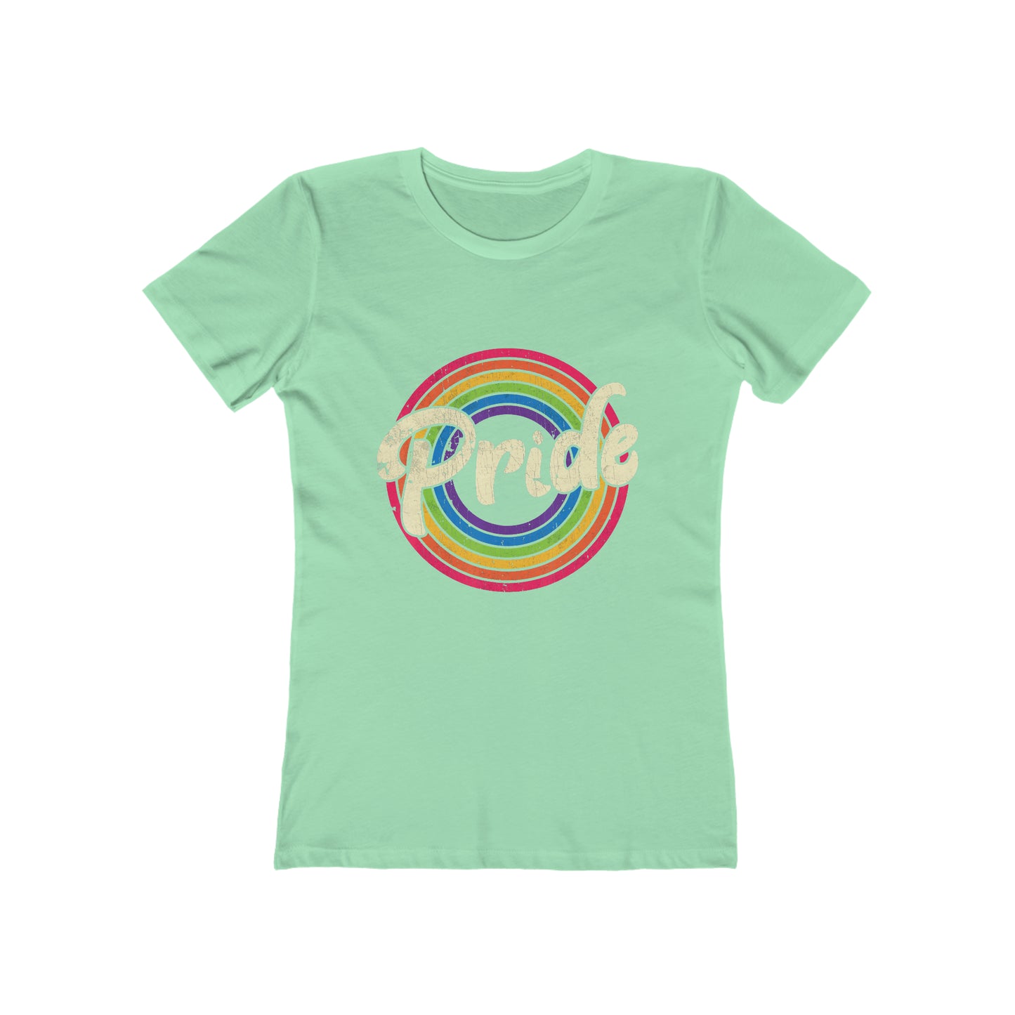 Pride with Circle Rainbow - Women's T-shirt