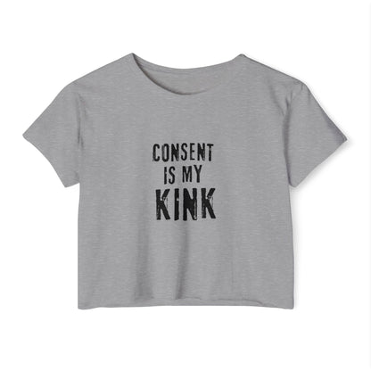 Consent is my Kink - Women's Festival Crop Top