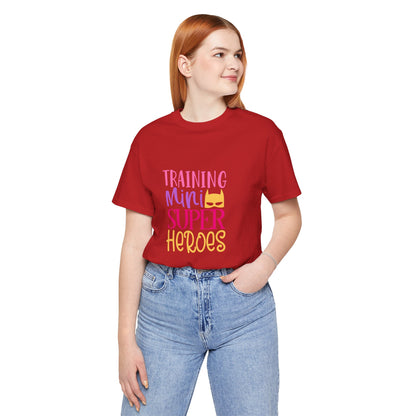 Training Mini Superheroes - Unisex T-Shirt
