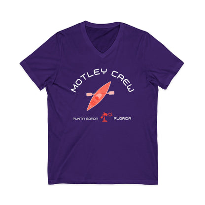 Motley Crew, Patty K - Unisex Jersey V-Neck T-Shirt