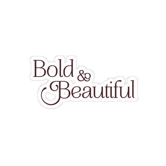 Bold & Beautiful - Kiss-Cut Stickers