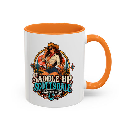 Saddle Up Scottsdale - Colorful Ceramic Mug
