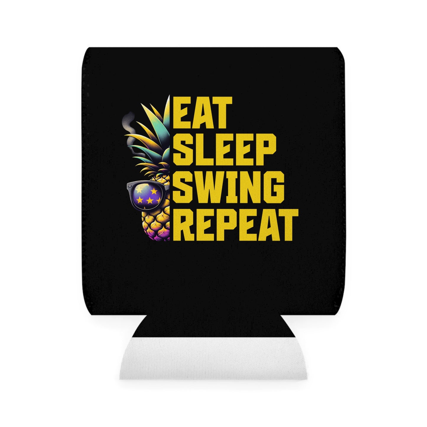 Eat Sleep Swing Repeat - Can Koozie