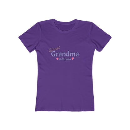 Great Grandma - Adalynn - Women's T-shirt