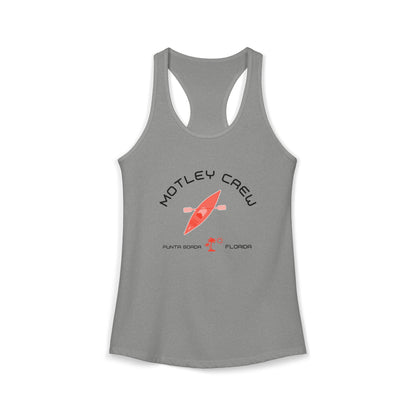 Motley Crew, Nancy Woods - Women's Ideal Racerback Tank