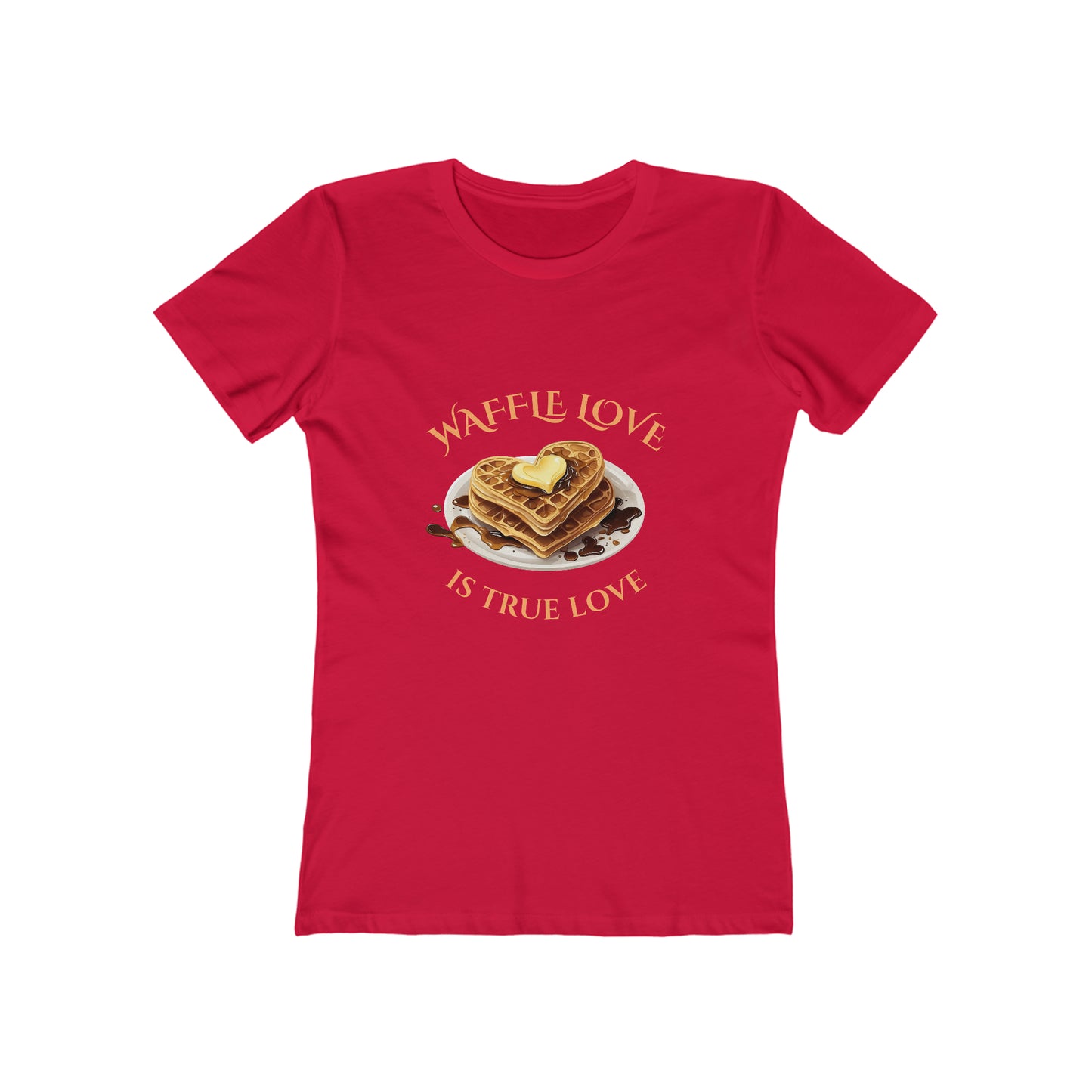 Waffle Love Is True Love - Women's T-shirt